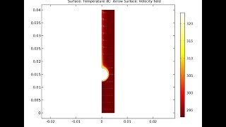 COMSOL:Modelling Heat Transfer by Free Convection screenshot 2