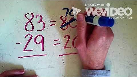 Math: 2-Digit Subtraction with Expanded Form