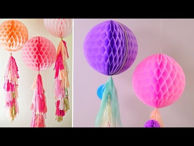 Hiasan Dinding Bentuk Sarang Lebah | Ide Kreatif Kerajinan Tangan - Youtube