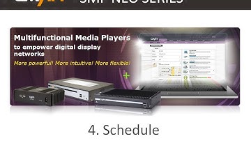 SMP NEO  -  Schedule