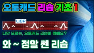 오토캐드 리습 _ 에너자이저급으로 정말 쎈 리습을 아직도 사용하지 않고 있나요? [AutoCAD] [AutoLISP] [AutoCAD리습]