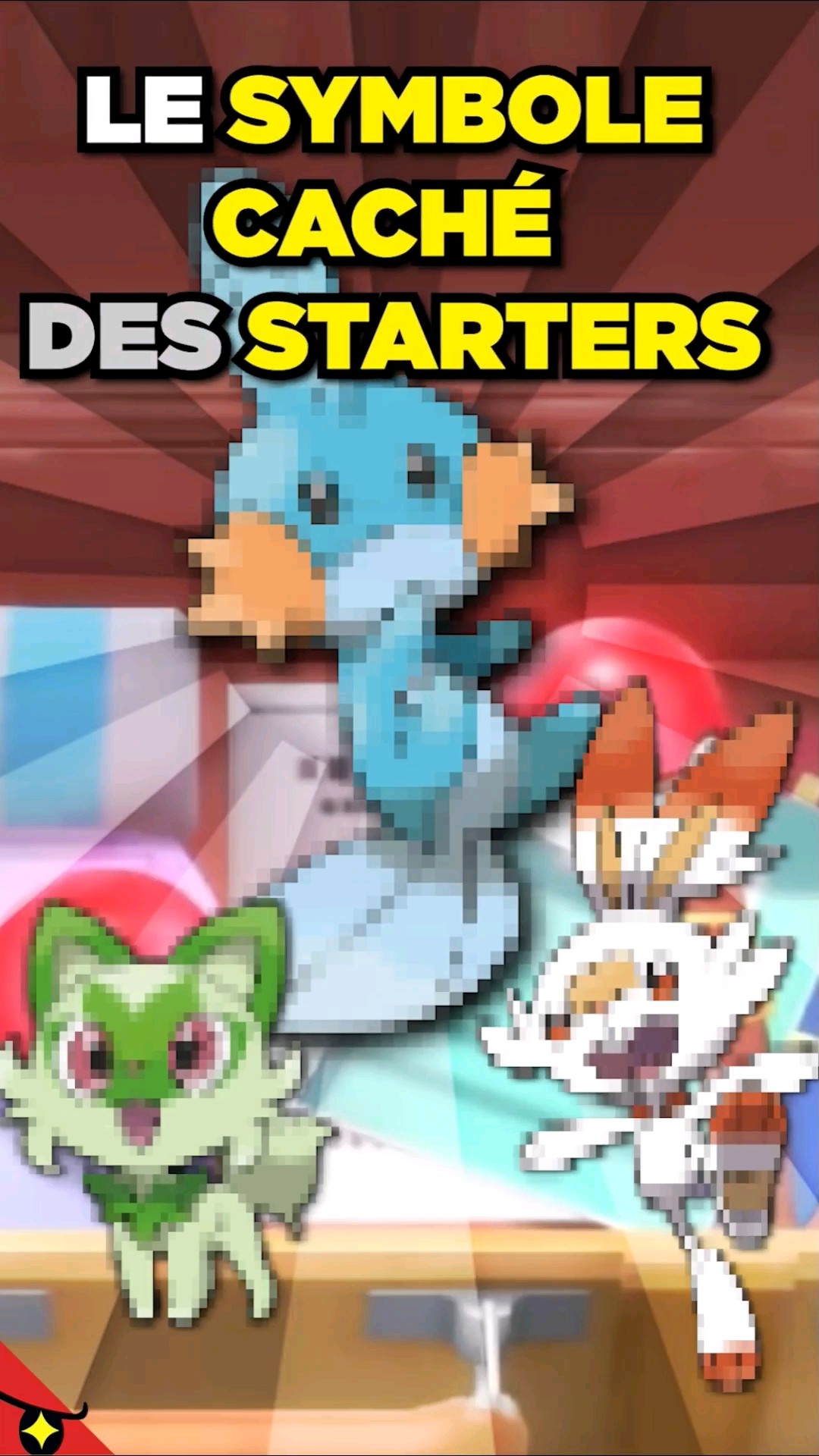 LE SYMBOLE CACHÉ DES STARTERS ????