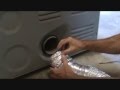 How to install a dryer vent flexible pipe