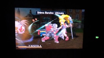 Project X Zone Reiji and Xiaomu finishing move, Shinra Banshou