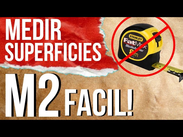 Cómo medir superficies sin cintas métricas ni reglas - DIY