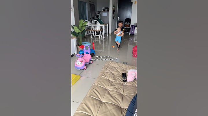 ABANG NAK BAWA ADIK PERGI MANA ?