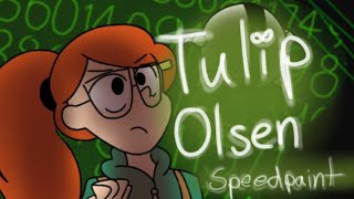 Tulip Olsen // Infinity Train Speedpaint