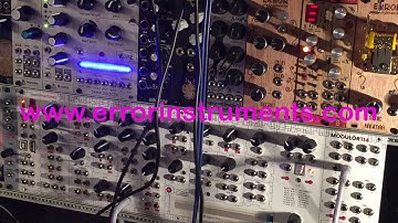 part 2 MODULÖR114 in eurorack  errorinstruments.com