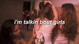 Video thumbnail of "girl in red -  girls // lyrics (descripción)"
