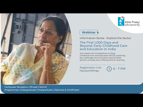 The First 1000 days and Beyond: ECCE in India | Amukta Mahapatra