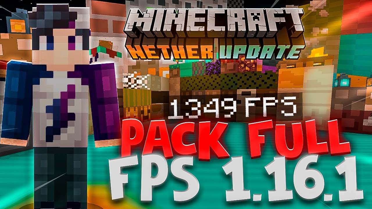 EL MEJOR Textures Packs SIN LAG para MINECRAFT 1.16 - 1.16.1 FULL FPS ...