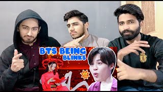 REACTION ON || BTS BEING BLINKS || BTS AND BLACKPOINK INTERACTION || @3HEntertainer15