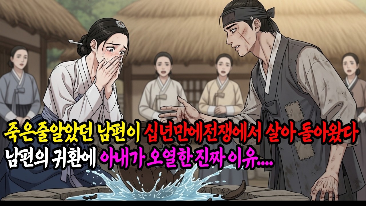 십년만에전쟁에서살어돌아온남편보고아내가오열하는진짜이유#조선야담 #실화사연 #감동실화 #라디오사연 #눈물주의