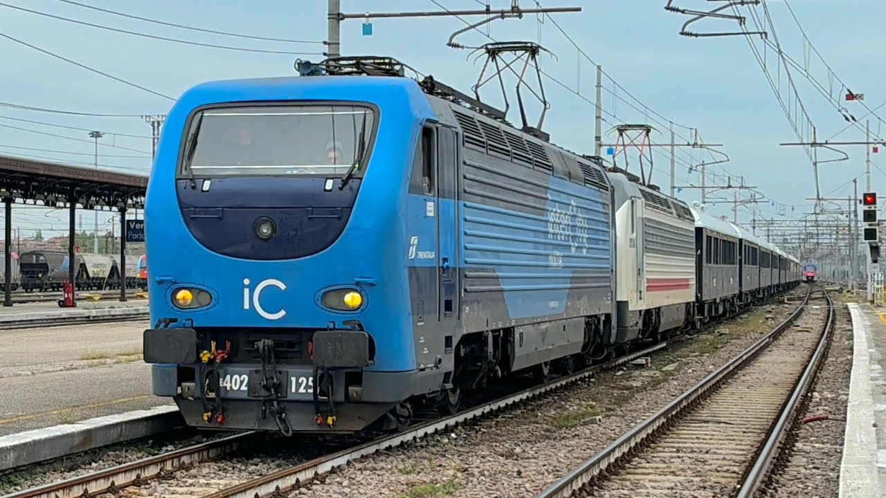 ORIENT EXPRESS, EUROCITY, VIVALTO E TRENI MERCI ALLA STAZIONE DI VERONA PORTA NUOVA!