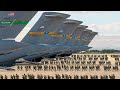 The Scary Logistic Behind US Massive Scale Paratroopers Static Line Jump