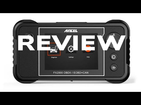 ANCEL FX2000 Review | OBD2 Scanner - YouTube