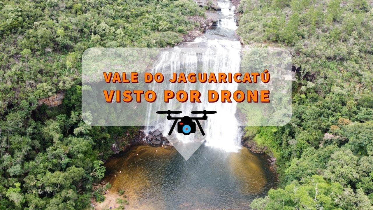 Voou de Drone nas Cachoeiras de Sengés - Paraná