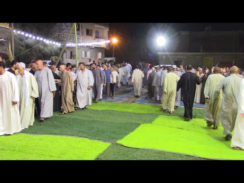 الختام الرهيب وازحام شديد جدا الشيخ عبدالباسط الجنبيهي وأروع الختامات التاريخية عزاءالحاج كامل بصل