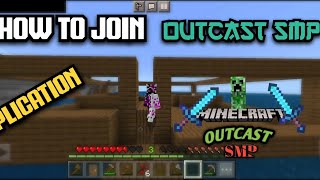 How to join outcast smp Minecraft application process for outcast smp screenshot 4