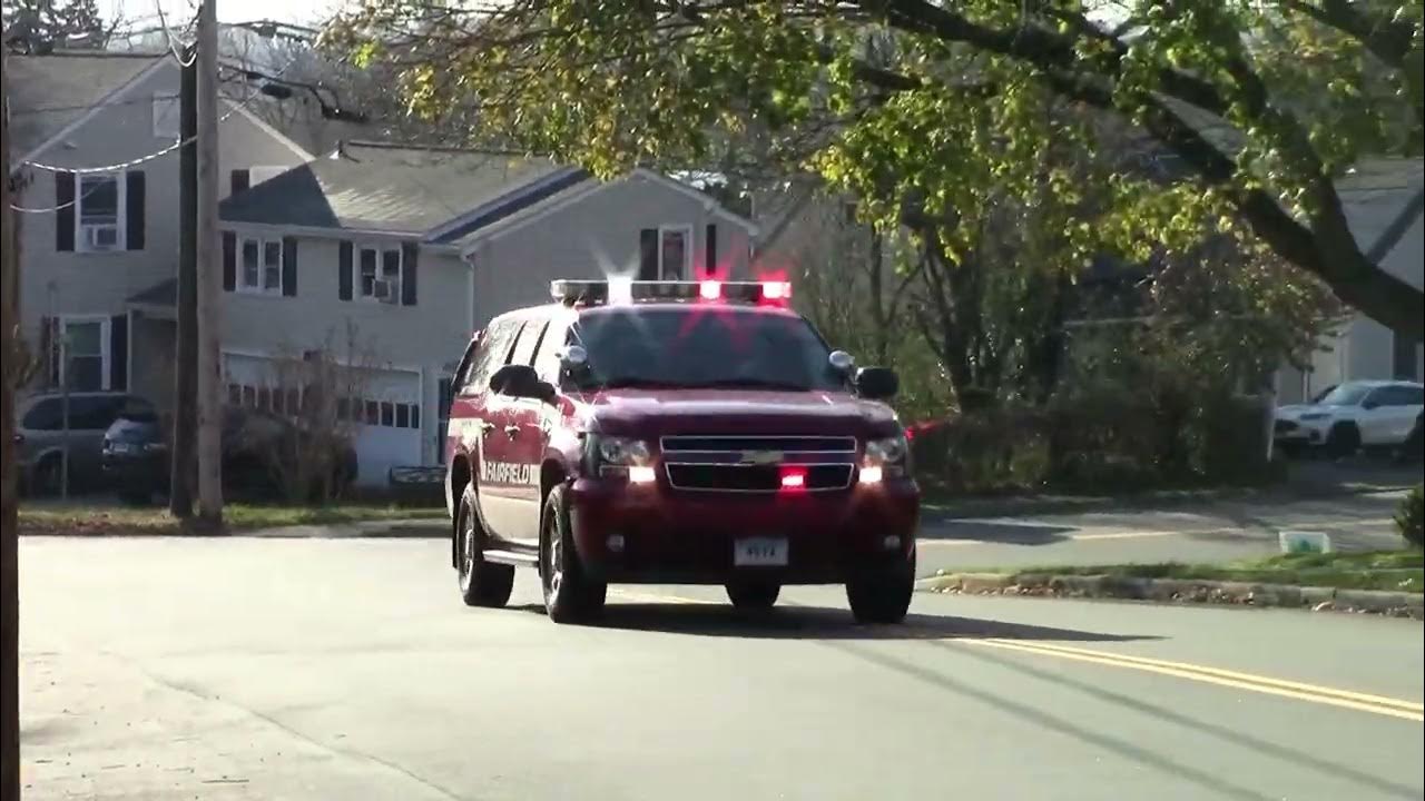 [VERY RARE] Fairfield, CT Car 33, Engine 7, Tower Ladder 2, and PD