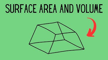 Trapezoidal Prism-Surface Area and Volume