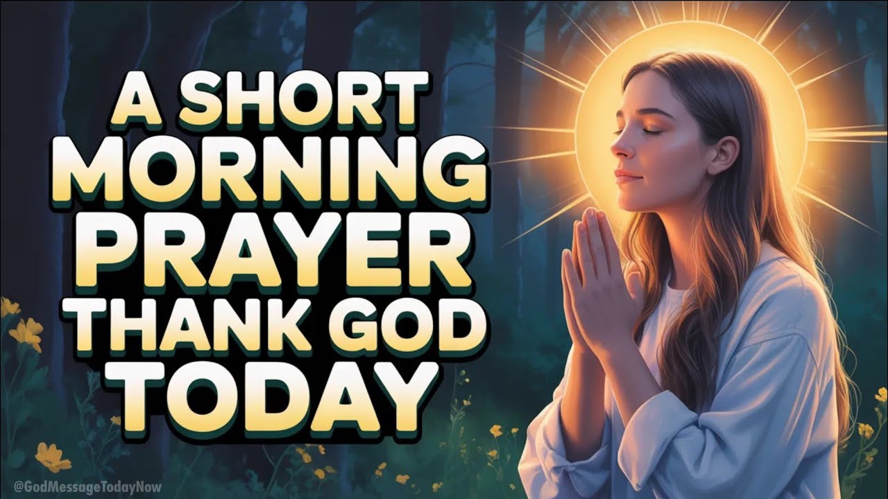 Start Your Day Grateful and Faith-Filled | A Morning Prayer for Positive Thoughts and Peace