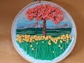 Hand Embroidery Beautiful Scenery : Menyulam Pemandangan