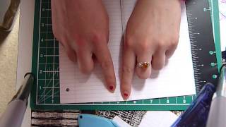 How to insert paper printable into a spiral notebook.