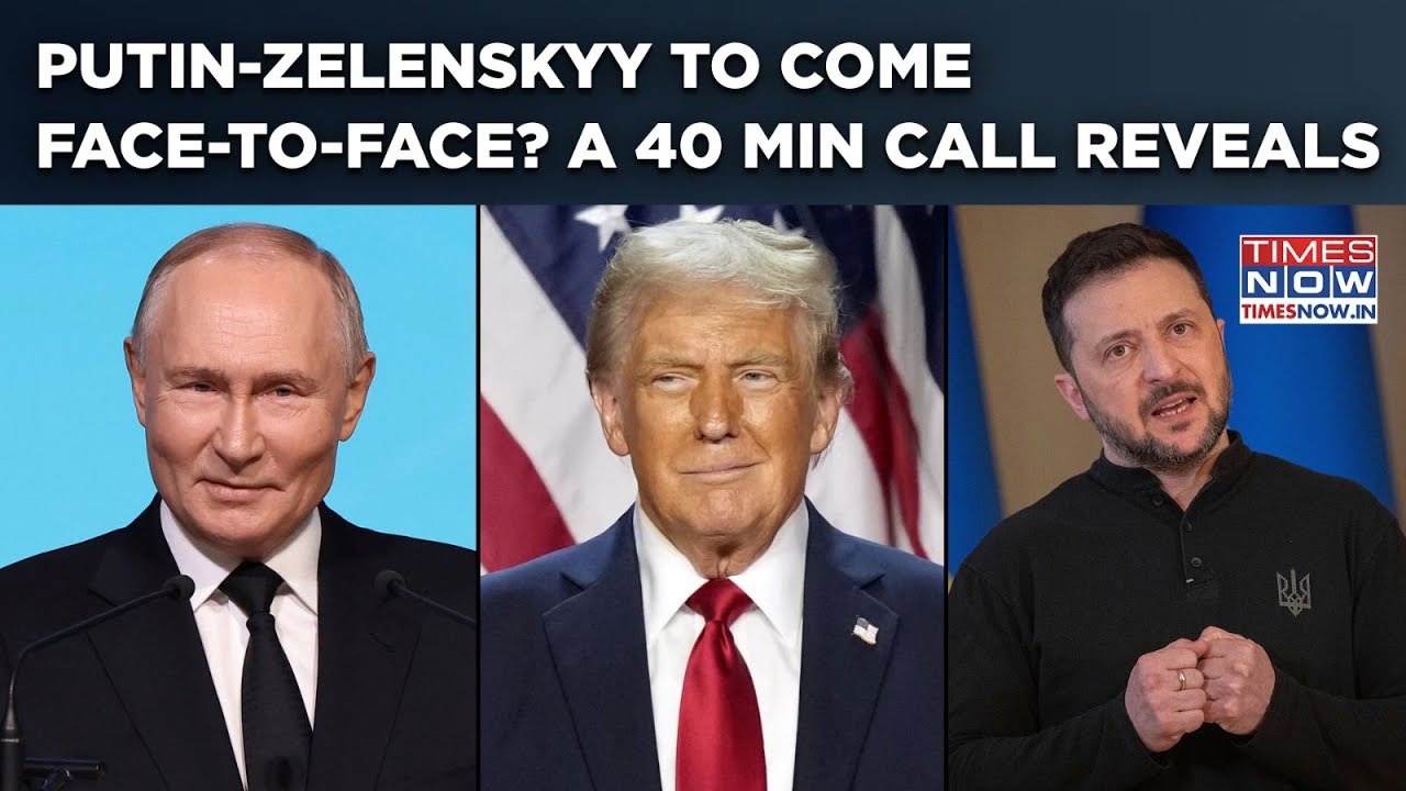 Trump, Putin Call For 40 Mins After White House Talks| US, Russia Presidents To Meet Zelenskyy?