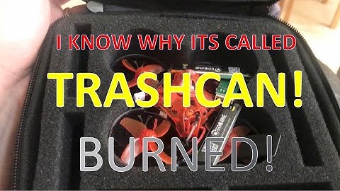 Review Attempt of Eachine Trashcan - BURNED!
