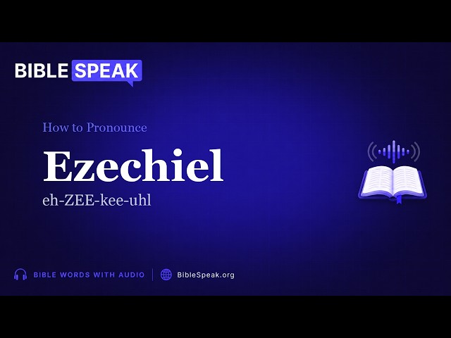 How to Pronounce Ezechiel | Bible Name Pronunciation - YouTube