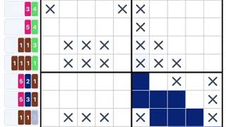 Nonogram color level 86