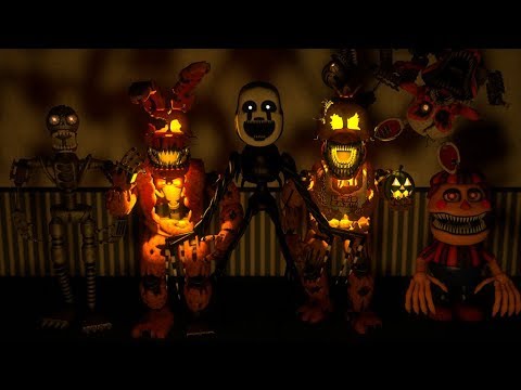 ᠻꪖƺᠻꪖᥴꪻƹ! 🎩🏗️ on X: In the Halloween Edition of FNAF 4, the FNAF 4 mini  games change to fit the Halloween theme! You can see this in the image  here! 🎃 (Image