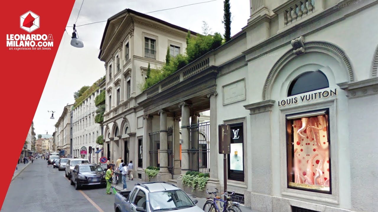 Via Montenapoleone, Milan fashion district. 