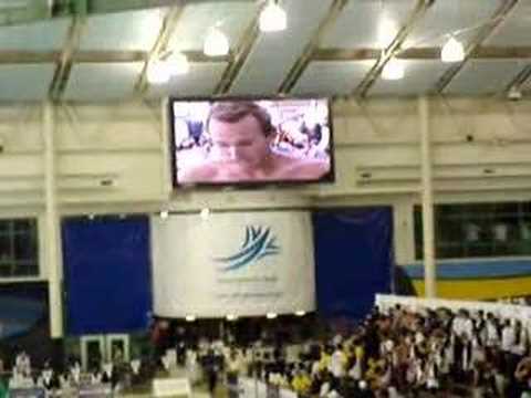 [Pan Pacs 2006] Aaron Peirsol's post-race interview