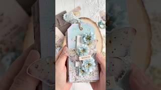 Easy Tag #MiniAlbum #Tutorial with #PrimaMarketing Tag Pad!