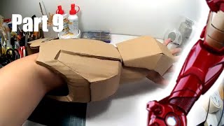 Cardboard Iron Man Part 9 - Forearm