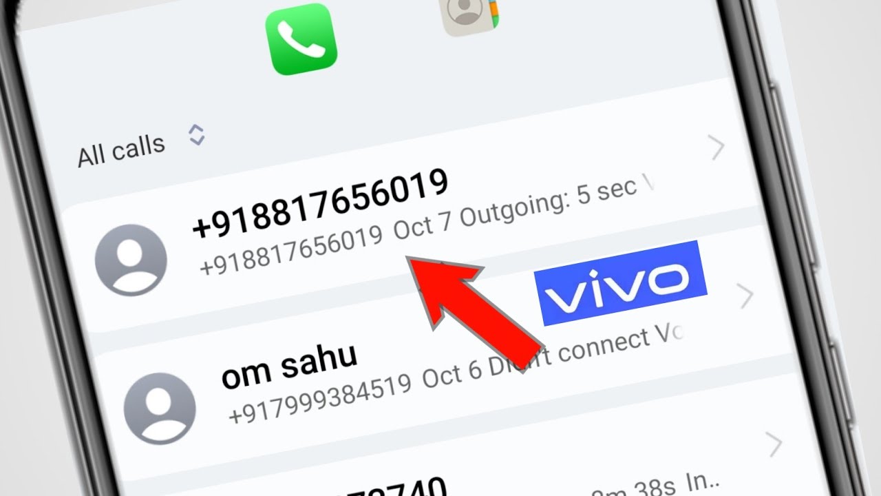 Call log not showing names call log not showing name vivo call log