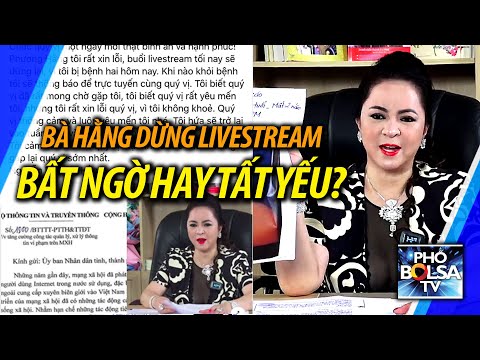 Đang nóng rực, bà Nguyễn Phương Hằng đột ngột dừng livestream: Bất ngờ hay tất yếu?