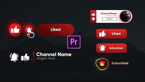 Youtube Subscribe Elements V3 Premiere Pro Templates