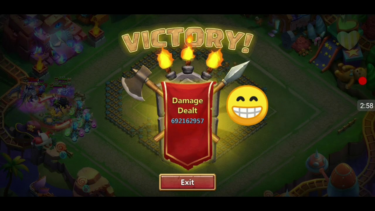 Castle Clash Castle Crisis Ember Army Day 2 708m. TOP 30 😀 Full Setups