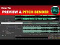 Preview Mode &amp; Pitch Bender for Awesome Effects in Adobe Audition | Using Adobe Audition Tutorial