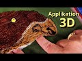 3D Igel Trapunto - mit Kreativ Flies. Tipps und Tricks beim Applizieren.