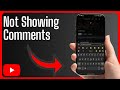 How to Fix Missing Comments on YouTube (Step By Step)