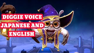 DIGGIE VOICE 2021 | SUPPORT | JAPANESE AND ENGLISH