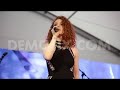 Jess Glynne performs her hit single 'Real Love' at Birmingham Pride