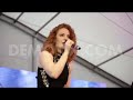 Jess Glynne performs her hit single 'Real Love' at Birmingham Pride