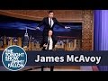 James McAvoy Gives Jimmy a Ride on His Shoulders