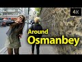 Around Osmanbey street - 4k Walking Tour - Istanbul 2021