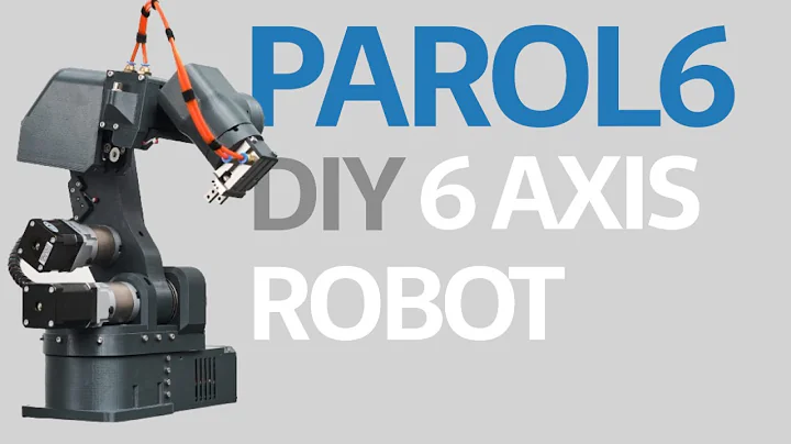 PAROL6 v1 - 3D printed 6 axis robot arm  - 1 year overview